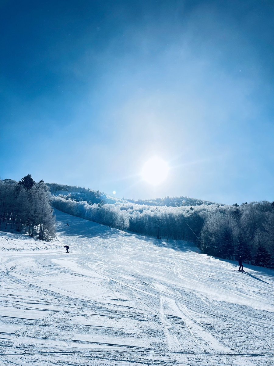 今日もめっちゃいい天気☀️

hunter.co.jp/winter/news/to…