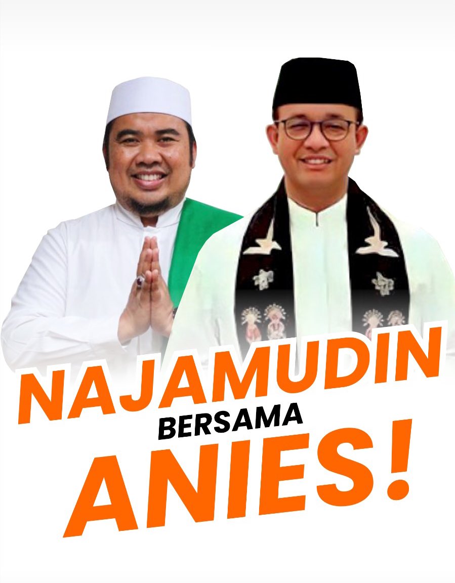 najamudin's tweet photo. Najamudin bersama Anies Baswedan https://t.co/dKdDCPvjFx