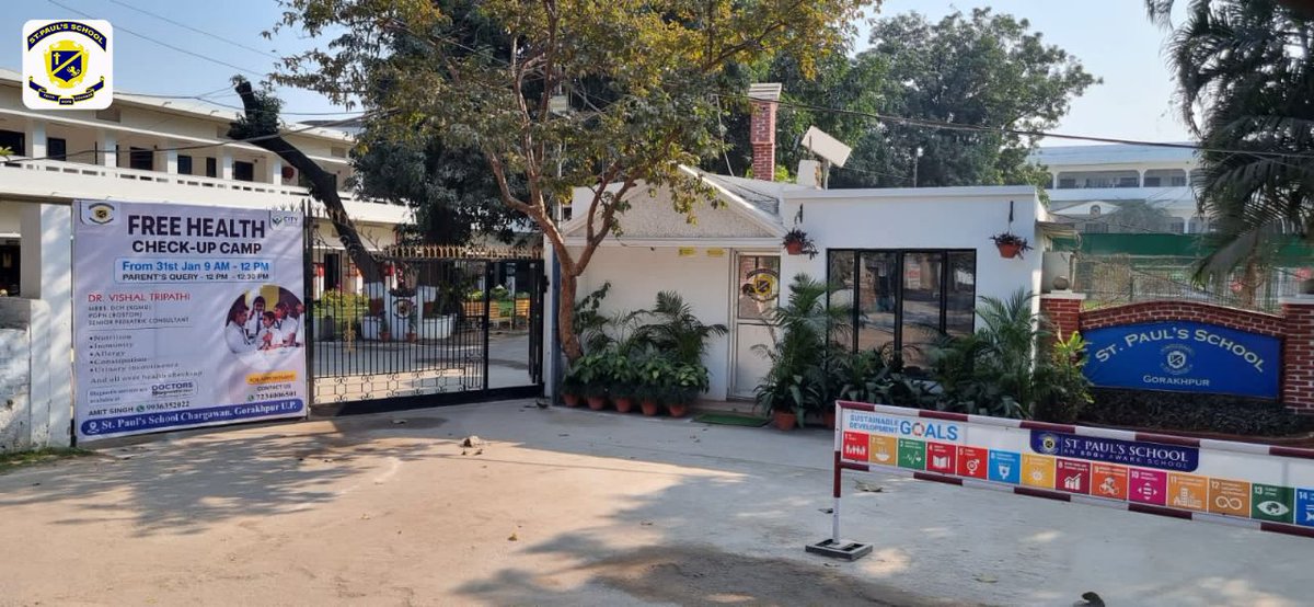 gkp_sps's tweet image. Free Health Check-Up Camp set up today at St.Paul’s School in collaboration with City Hospital, Gorakhpur. We at St. Paul’s are committed to ensure and promote 𝐒𝐃𝐆 𝟑- 𝐆𝐨𝐨𝐝 𝐡𝐞𝐚𝐥𝐭𝐡 𝐚𝐧𝐝 𝐰𝐞𝐥𝐥-𝐛𝐞𝐢𝐧𝐠 𝐟𝐨𝐫 𝐨𝐮𝐫 𝐬𝐭𝐮𝐝𝐞𝐧𝐭𝐬.
.
#stpauls #SDGawareness