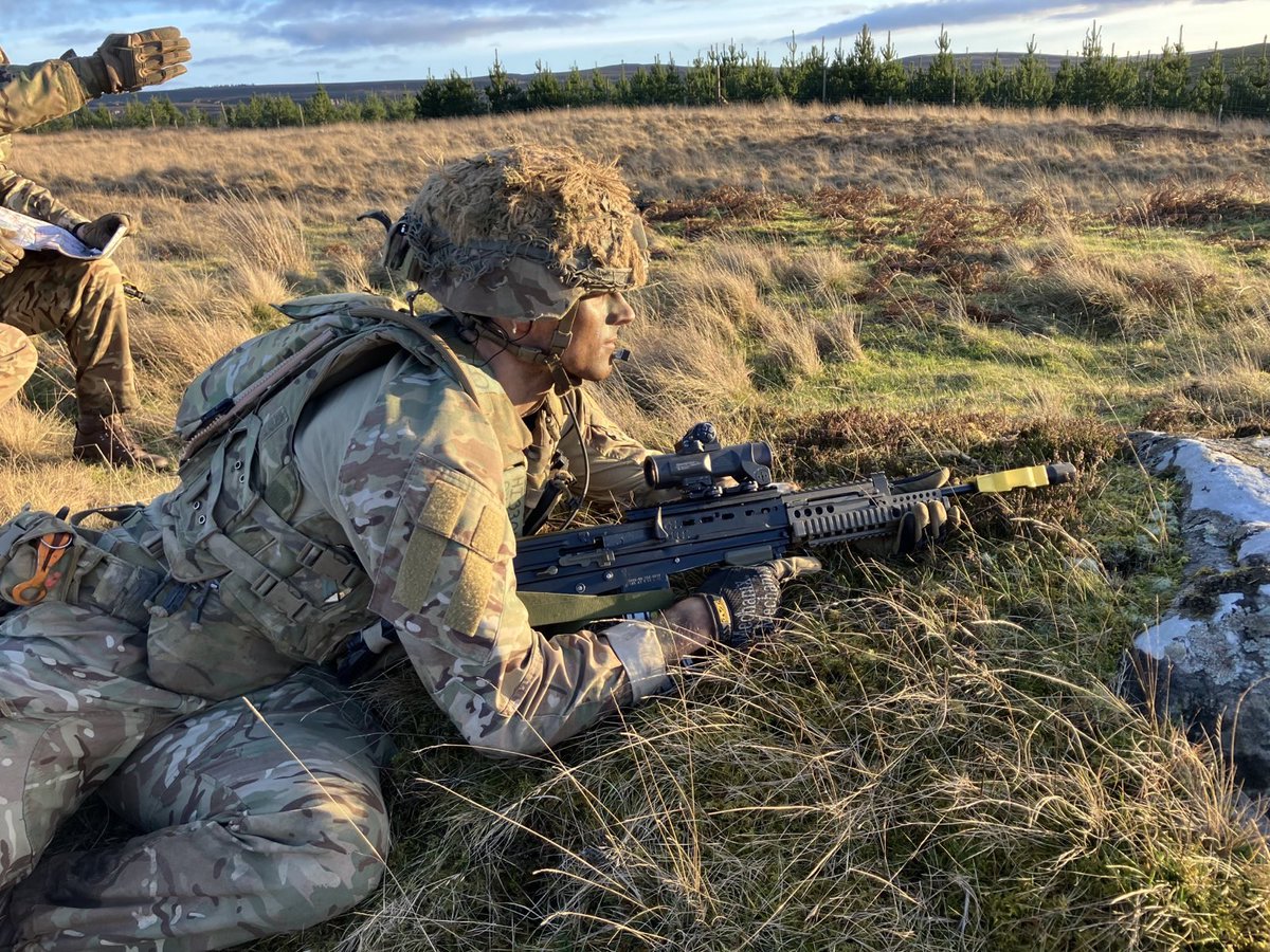 X and Z Coy’s, based in the North East, have been conducting Section Attack drills in Otterburn training area. Enhancing their drills and skills and the odd “Brecon Point” #Fieldcraft #InfantryReserve