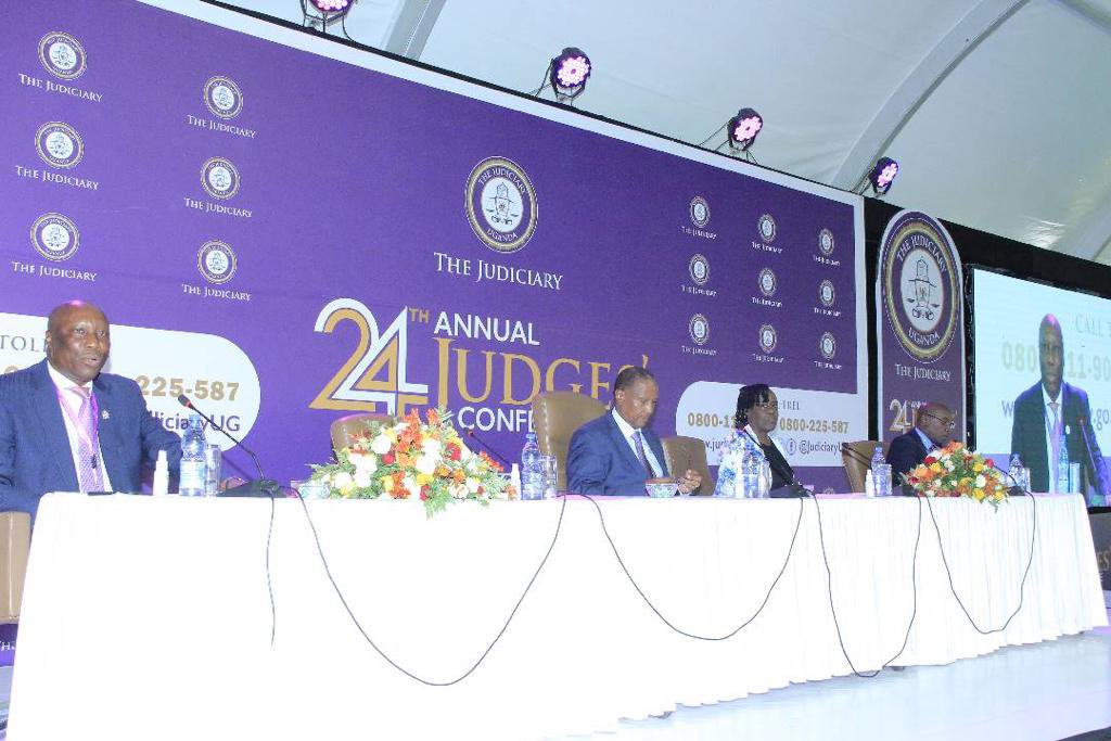 JudiciaryUG's tweet photo. Happening Now:Day II of the 24th Annual Judges Conference at the Mestil Hotel and Residences has kicked off with presentations on the Performance of the Courts.#24thAJC https://t.co/IKHWqZwUPf
