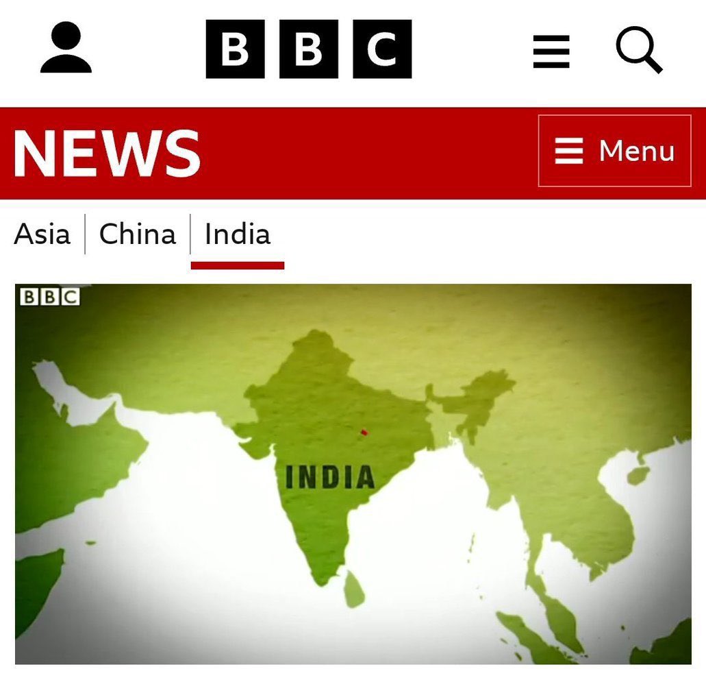 ShuklaAkshay's tweet image. ये वही #BBC है ना जिसने #modiDocumentary जैसा प्रोपोगेंडा वीडियो बनाया था …

बीबीसी की माला जपने वाले बतायें #Kashmir  कहाँ है?

#RahulGandhi भारत जोड़ने की बात कर रहे हैं और #BBC ने कश्मीर को भारत के नक़्शे से ही ग़ायब कर दिया 

#BBCQuitIndia