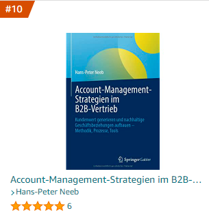 hpneeb's tweet photo. Das Buch war sogar auf Platz #10 der #Amazon #Bestseller. Ich freue mich . Der bisher beste Rank.

#Danke

#AccountJourney #Sales #B2Bvertrieb #Methode #Prozess #Strategie #AccountManagement #B2B @Springer_Gabler @SpringerNature  @GablerMarketing #SalesStrategy #AmazonBestseller https://t.co/AnRUxw3NUg