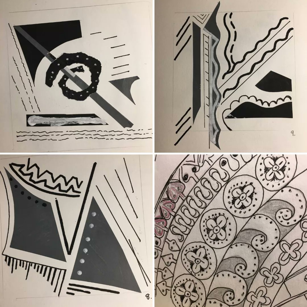 Phoenixtextile's tweet photo. Phoenix artist Linda Walsh has been doing what she calls "looking backwards to move forwards": diving into past sketchbooks in search of new directions for her work. We are excited to see what she will come up with!
#lookingback #movingforward #monochrome #colour #sketchbooks https://t.co/A2n8ZtcLXF