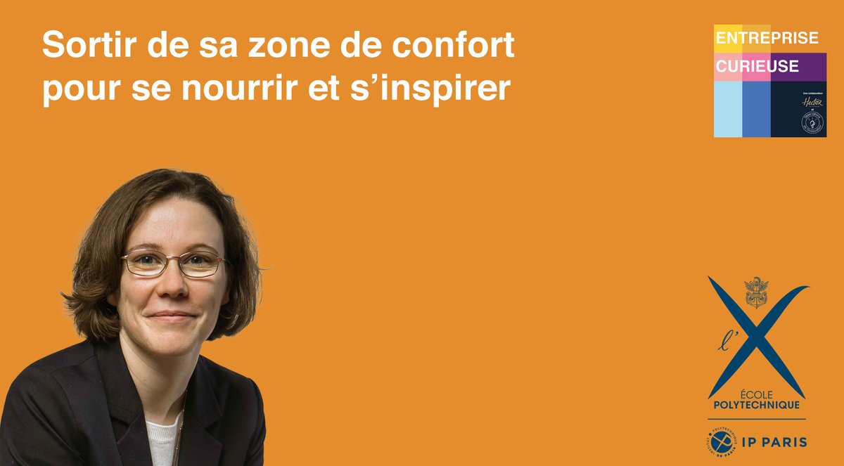 🎙️Nouvel épisode du #podcast #EntrepriseCurieuse
<a href="/CecileChamaret/">Cecile Chamaret</a>, Directrice de l'Executive Master <a href="/Polytechnique/">École polytechnique</a> : "La curiosité, c'est sortir de sa zone de confort pour se nourrir et s'inspirer"
👉bit.ly/3jmyY8C