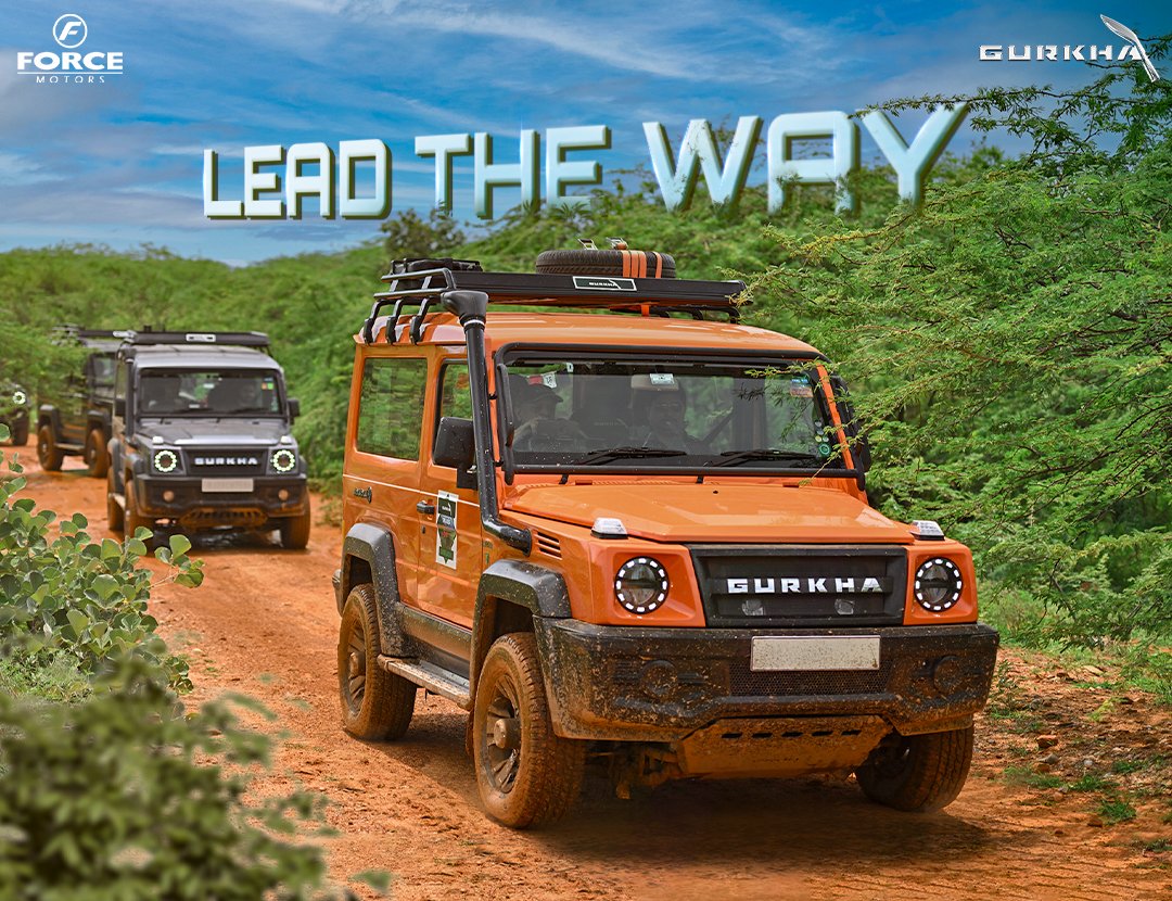 ForceGurkha4x4's tweet photo. Daring, bold, and relentless - the Gurkha leads the charge, forging a path through the untamed wilderness of India and embracing the thrill of adventure.
#AdventureGetsReal #AdventureDrives #Mountains #GurkhaDrives #OffRoad #FamilyDrives #Gurkha #GurkhaLife #Adventure #4x4 #Force https://t.co/EoBjPCUakr