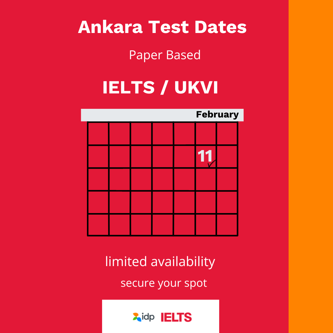Ankara sınav tarihleri

IELTS Academic, IELTS General Training, Life Skills A1 veya Life Skills B1 sınavlarına girmek için size uygun bir IELTS sınav tarihi bulun. 

ielts.idp.com/turkey/test-da…

#IDPEducation #IELTS #IELTSbyIDP #IELTSTest #IELTSStudy #IELTSSpeaking #AnkaraIELTS