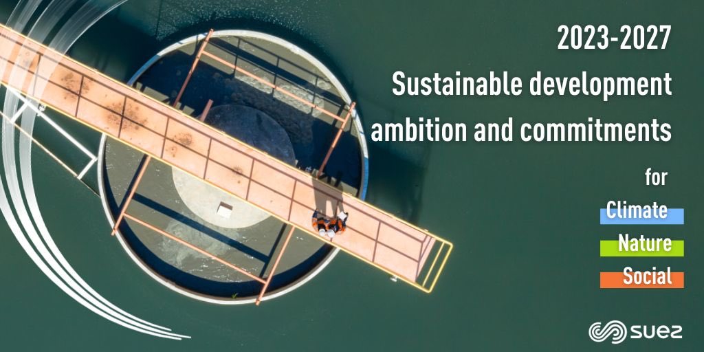This week SUEZ is releasing its sustainability ambitions following the disclosure of its strategic plan, committing to 24 goals on climate, nature and social responsibility.  suez.com/en/about-us/a-… #sustainable #suez #climate