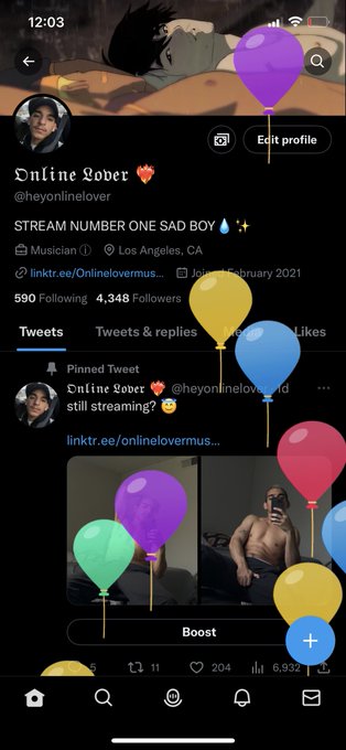 Watch Online Lover's leaked NSFW photo on TwXstars