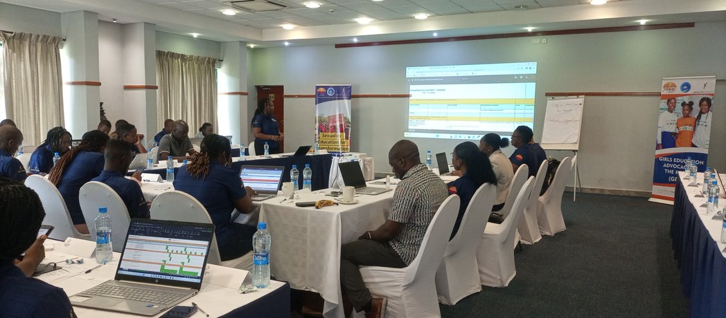 Day 2 of the Sexuality Education Transformation (SET) project inception meeting in Lusaka, Zambia The GEAR Alliance country partners are making presentations on the implementation of project work plans.
<a href="/SAYWHATOrg/">SAYWHAT</a> <a href="/amplifyfund/">AmplifyChange</a>
