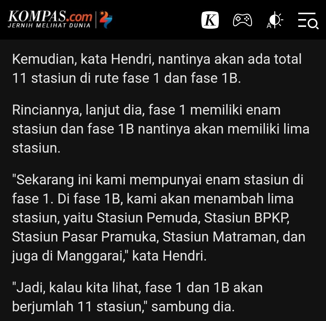 LRT Jakarta tahap selanjutnya, Velodrome - Manggarai. Lewat pemuda, pramuka, matraman, manggarai. 
Target 108K penumpang sehari. 

Kebayang dong, kalau terkoneksi dengan st manggarai. 🫣