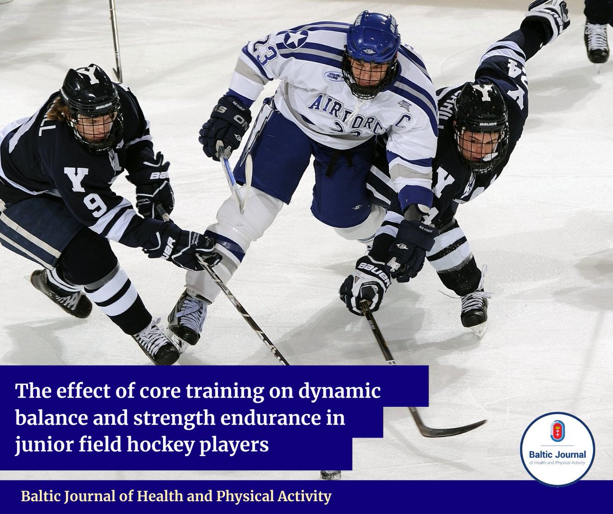 BJHPA_PL's tweet photo. The effect of core training on dynamic balance and strength endurance in junior field hockey players.

read more --> https://t.co/E9TUMBLmUa

#icehockey #hokej #hokejnalodzie #players #player #hockeyplayers https://t.co/9SMuChWtGN