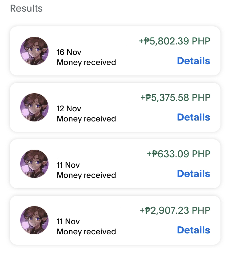 KrobyPilots's tweet photo. it was not PUBLICLY posted although at that time astra was sending paypal money to me since her paypal was not verified or something. how i know this was a client was because the paypal user has sent over 14KPHP (5,802.39 +5,375.58 +633.09 +2,907.23) to my paypal from astra (1/2) https://t.co/LmMYSNRKWe