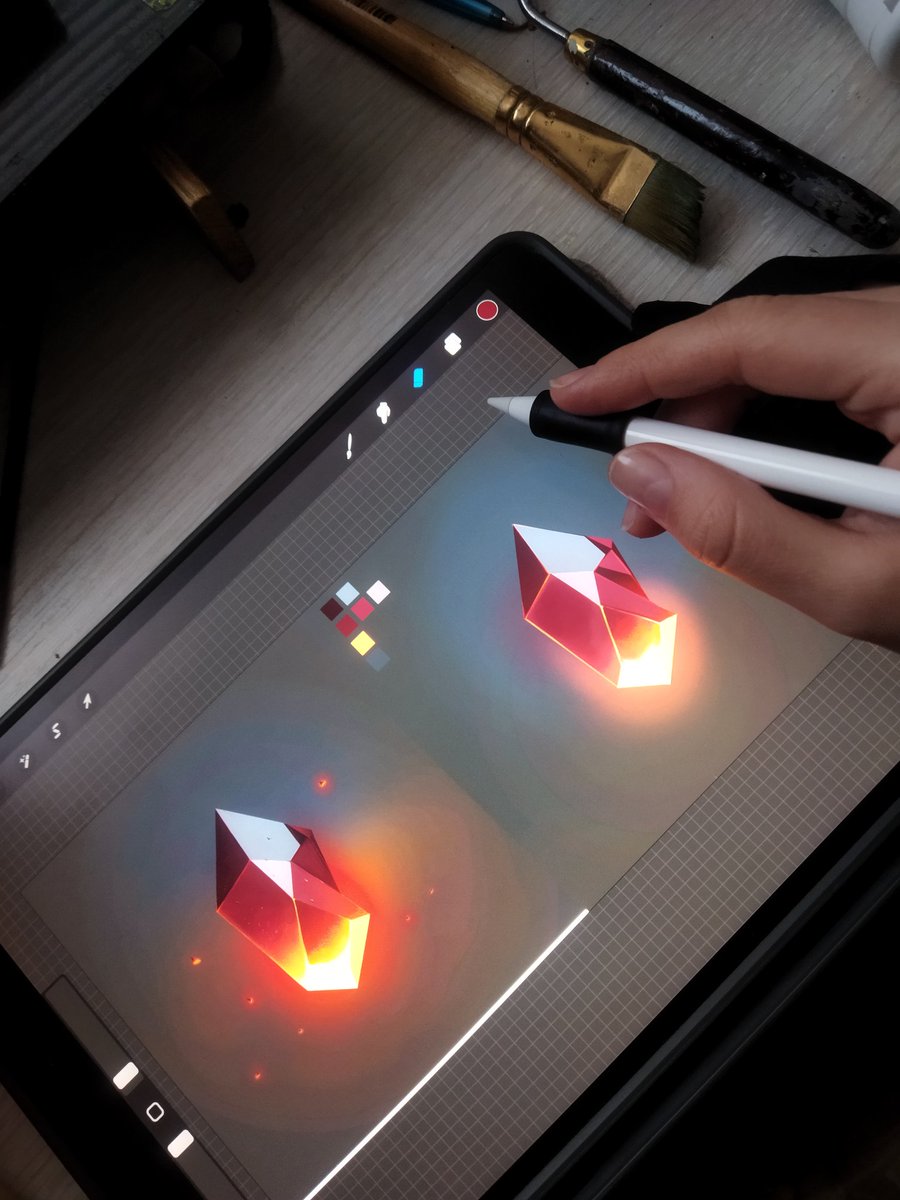 Titcat_art's tweet photo. Trying a game illustration. it's something new and different)

 #art #gamemart #Procreate https://t.co/LdKTMjEGfu