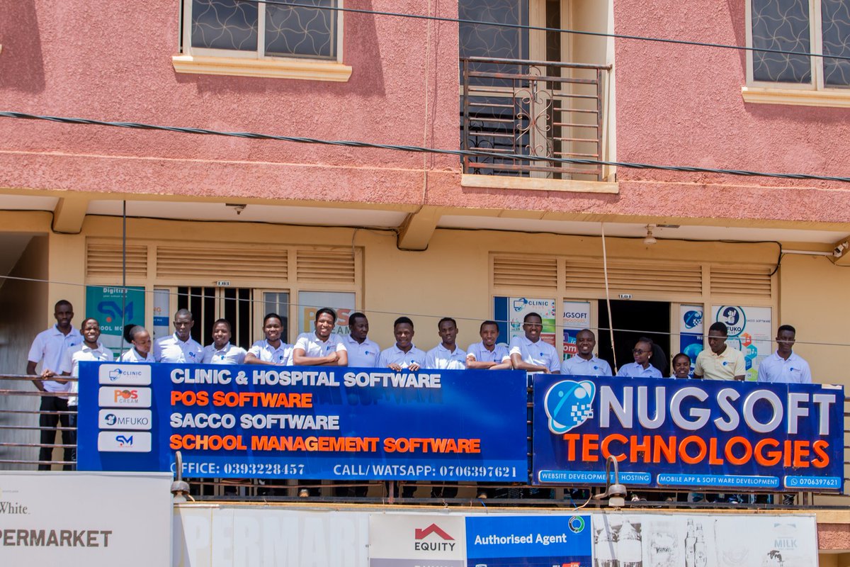 We are still located in Kyanja, Kampala. You could Passby for any inquiries as well. You can as well contact +256 706397621 or visit our website for information on the different products.

#schoolManagementsystem
#Saccosoftware
#Hospitalsoftware
#Pointofsalessytem