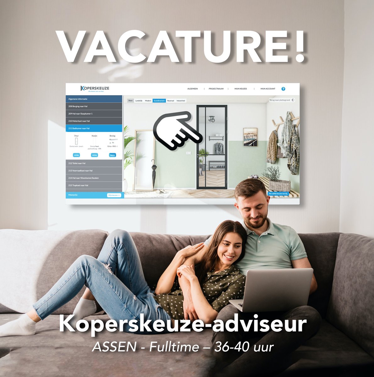 𝗩𝗮𝗰𝗮𝘁𝘂𝗿𝗲 𝗸𝗼𝗽𝗲𝗿𝘀𝗸𝗲𝘂𝘇𝗲-𝗮𝗱𝘃𝗶𝘀𝗲𝘂𝗿!📣

#Collegagezocht | Ben jij van nature een 𝐜𝐨𝐦𝐦𝐞𝐫𝐜𝐢𝐞𝐞𝐥 𝐭𝐚𝐥𝐞𝐧𝐭 en ben jij op zoek naar een nieuwe uitdaging? Bekijk dan onze nieuwste #vacature👉 buff.ly/3JrtZym en wie weet zien wij elkaar snel!