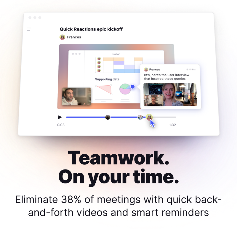 tommedema's tweet photo. Avoid meetings and work async in an effort to be fast, nimble, and efficient with Bubbles.