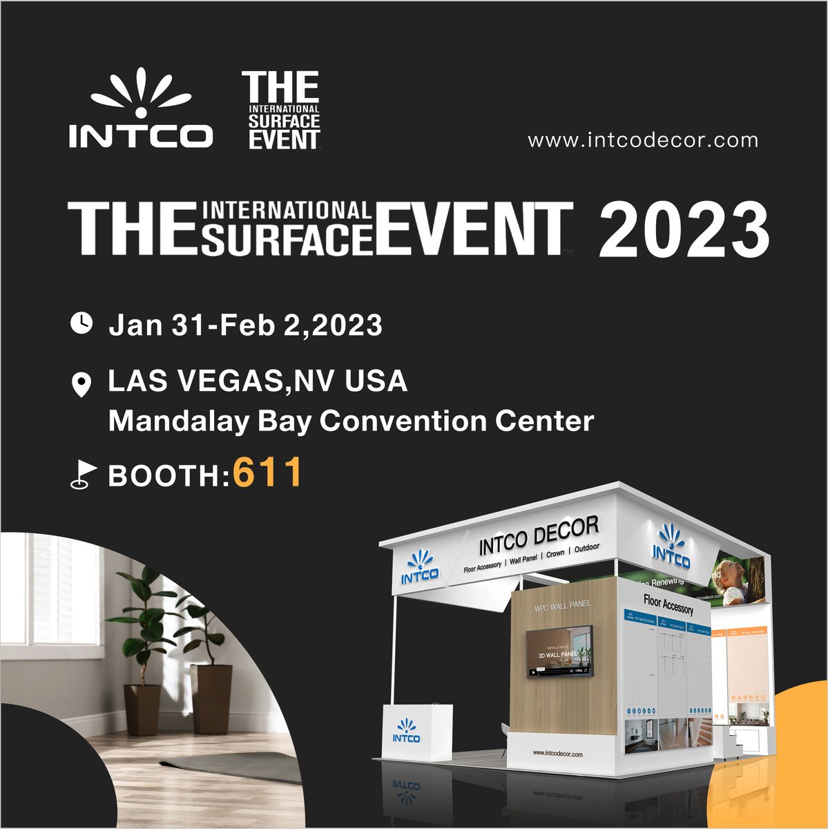 IntcoDecor's tweet photo. 👉So it Begins!Surfaces 2023 🍻 👏
@intcodecor is waiting for you!
👀 See You at LasVegas 😘
🗓️January 31 - February 2 2023
📍Las Vegas - Visit Us - Booth 611.
#Surfaces #TISE #decor #LasVegas #THEinternationalsurfaceevent #event #surfacespatterns #TISE2023 #IntcoDecor https://t.co/lgrXQ8eedv