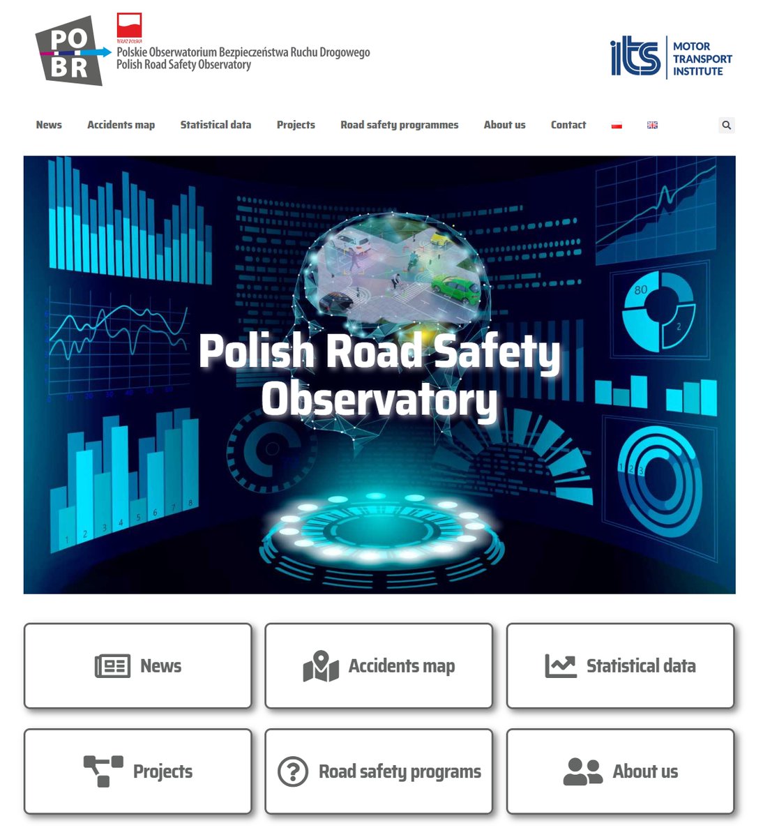 ITS_waw_pl's tweet photo. Polish Road Safety Observatory @ITS_waw_pl focuses on collecting, analyzing, and disseminating data related to the most important road safety issues ➡️https://t.co/0u6vqNPbB2 #POBR #RoadSafety #data #news #AccidentsMap #projects https://t.co/fr6sU5REdj
