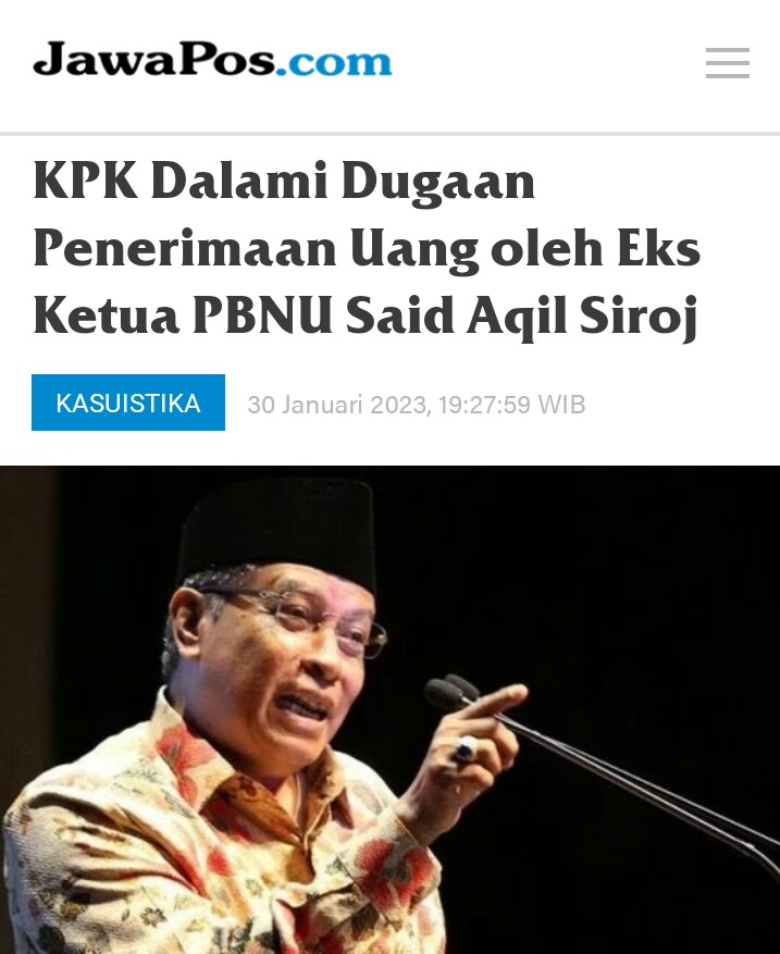 indowfofficial's tweet photo. KPK DALAMI DUGAAN PENERIMAAN UANG OLEH EKS KETUA PBNU SAID AQIL SIROJ! 

Link : https://t.co/5sJr68Ezfk

Selengkapnya diutas : https://t.co/ql0rtxz1EF