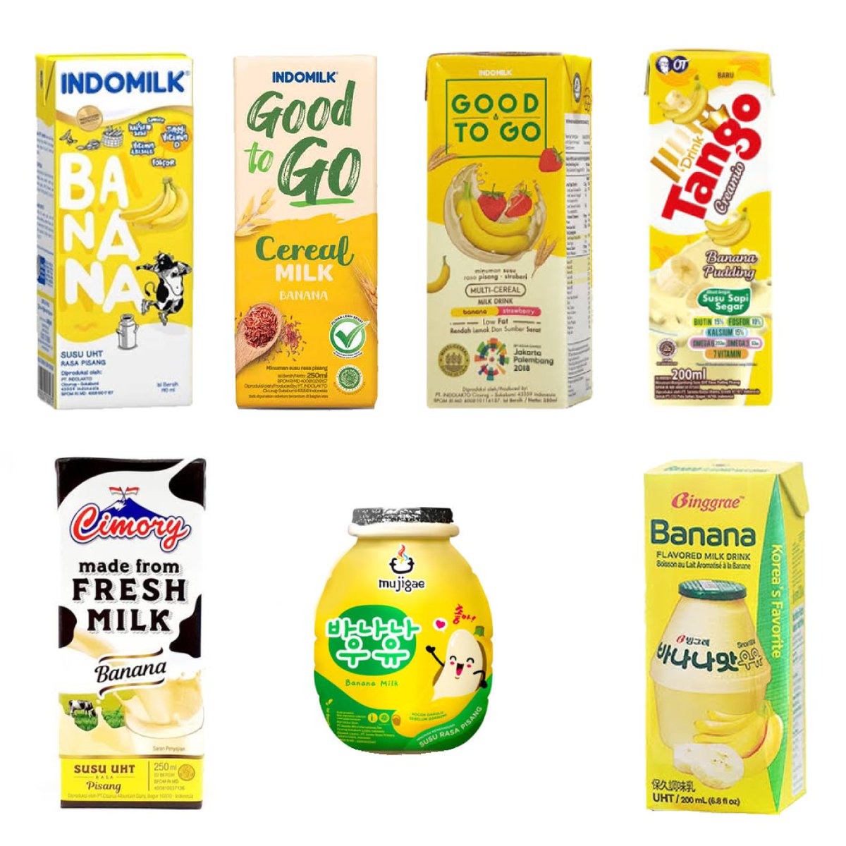FOOD_FESS's tweet photo. Guis kalian paling suka susu pisang merk apaa?? https://t.co/vkOlR8MNmB