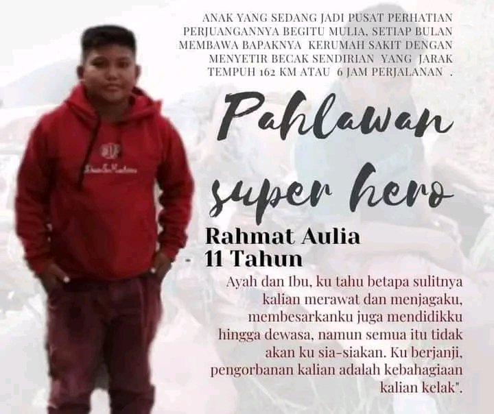 JuhelmiZulkifli's tweet photo. Rahmat Aulia, Pahlawan Super Hero https://t.co/niEs4YUgcW
