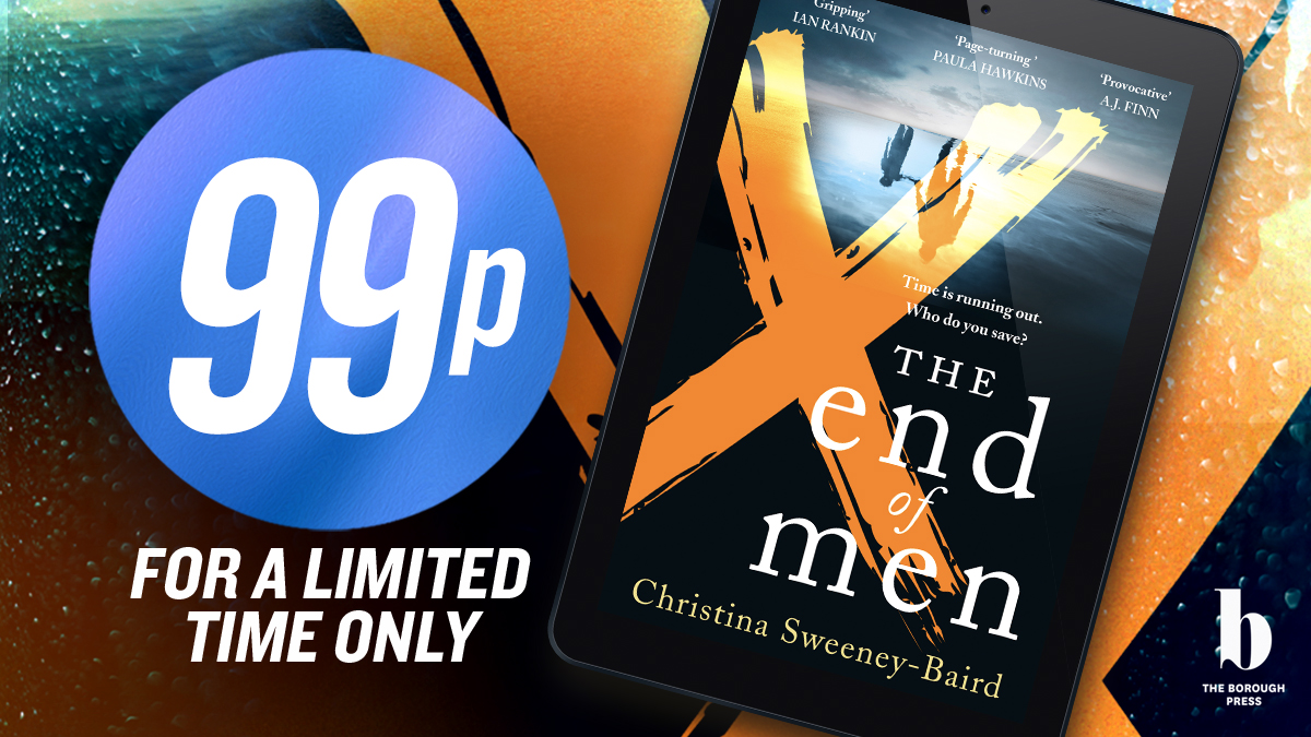 Today is your last chance to get #TheEndOfMen by @ChristinaRoseSB for just 99p on Kindle ebook! ‘Gripping and beautifully written. What a debut!’ – Sarah Pearse Don't miss this – get your copy here: ow.ly/RWzv50MCfpm
