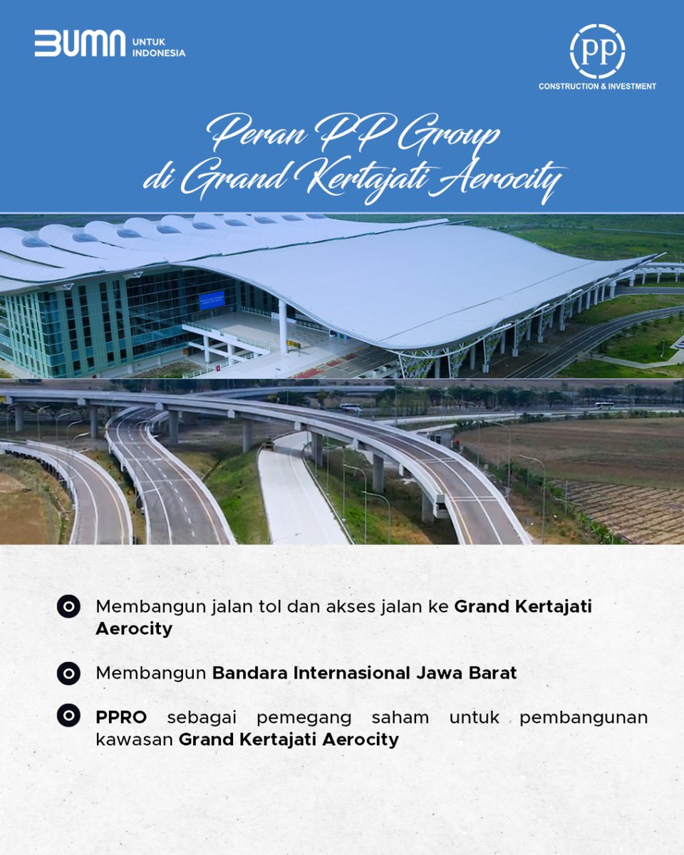 updatepangan20's tweet photo. #Sobat BUMN, kumaha damang?
Di pekan pertama 2023 ini, yuk kita #exPPlore proyek unggulan Jawa Barat yang berdekatan dengan Bandara Internasional Jawa Barat dan Tol Cisumdawu Junction KM 152.
#exPPlorePProperty#EmpoweringTheFuture https://t.co/YXF2LuH6cT
