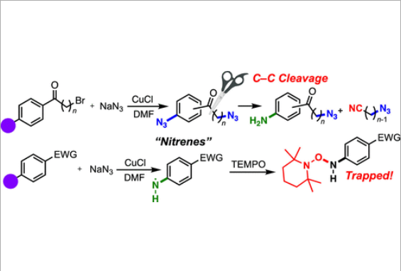 In today's group meeting, Albert has dissected Roemer's paper on "Copper(I) Chloride Mediated Amination of Halobenzenes via Azides: Scope, Mechanistic Aspects, and C–C Cleavage Reactions"
published in <a href="/JOC_OL/">J Org Chem/Org Lett</a> 

pubs.acs.org/doi/abs/10.102…