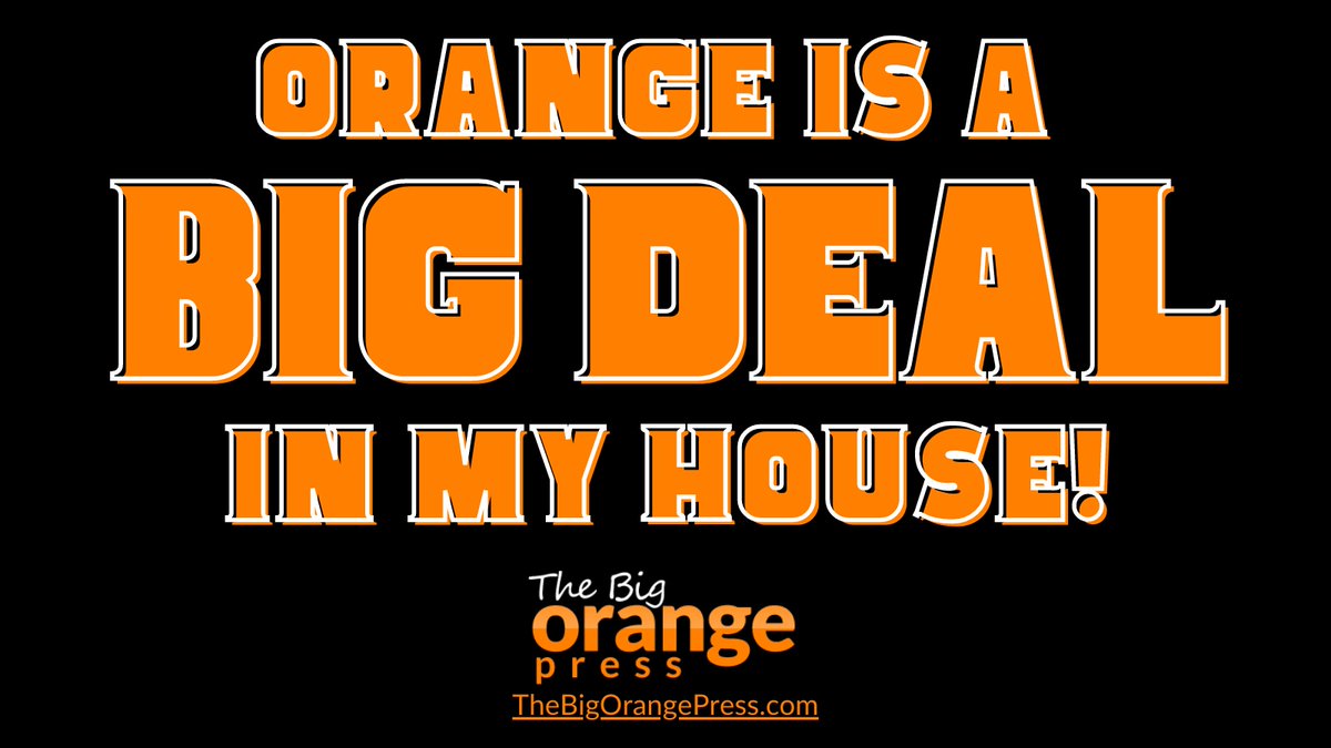 Orange is a pretty BIG Deal Around Here! 
thebigorangepress.com
#knoxville #knoxvillerealestate #knoxvillehomesforsale #newhomesknoxville #knoxvilletn #knoxville #tennessee #knoxvilletn #gobigorange #knoxrocks #knoxvilletennessee