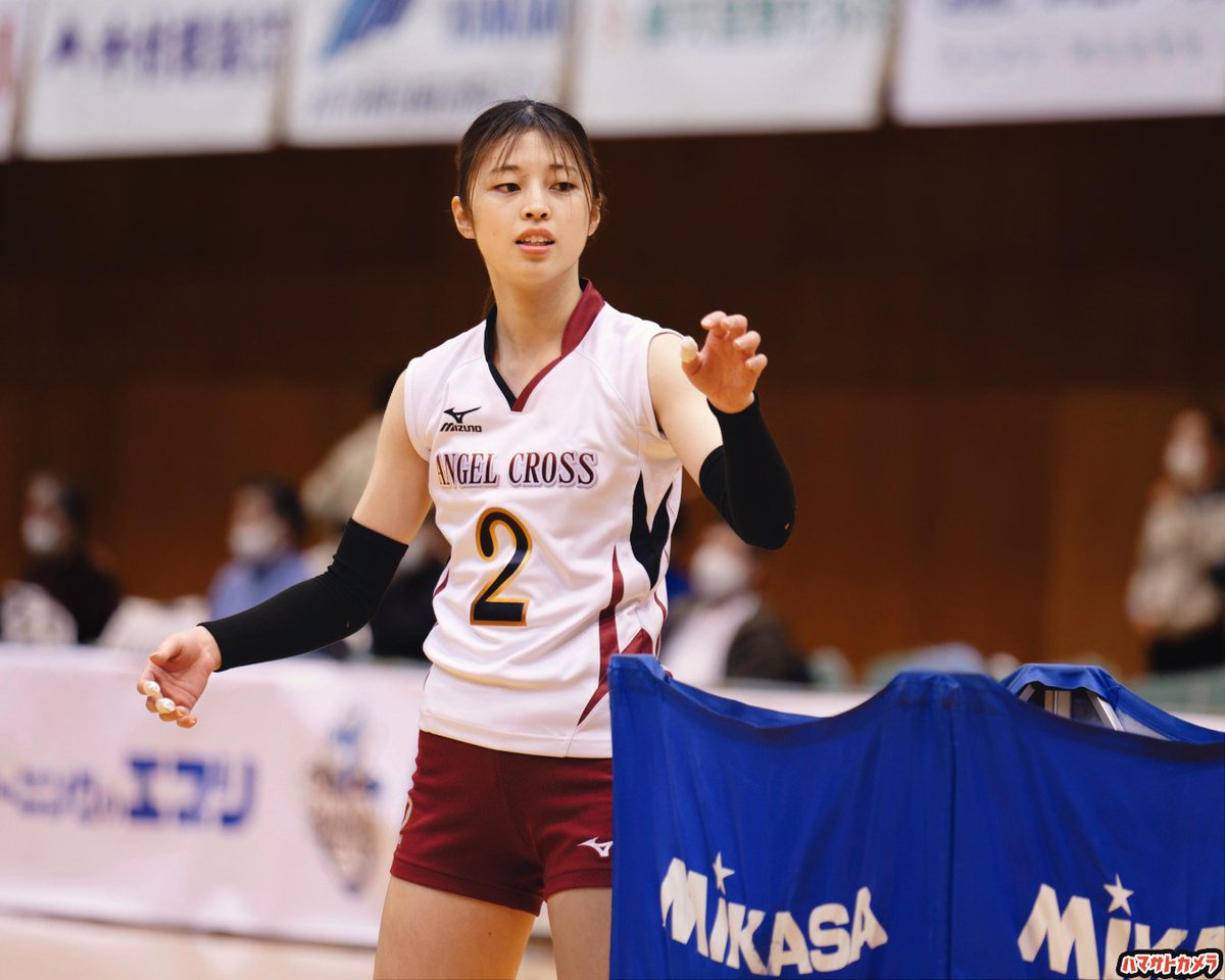 千葉エンゼルクロス セッター岡部美優選手から関根友香選手へ🏐 続きます〜 1/22 サーラグリーンアリーナ 2223シーズン 千葉エンゼル