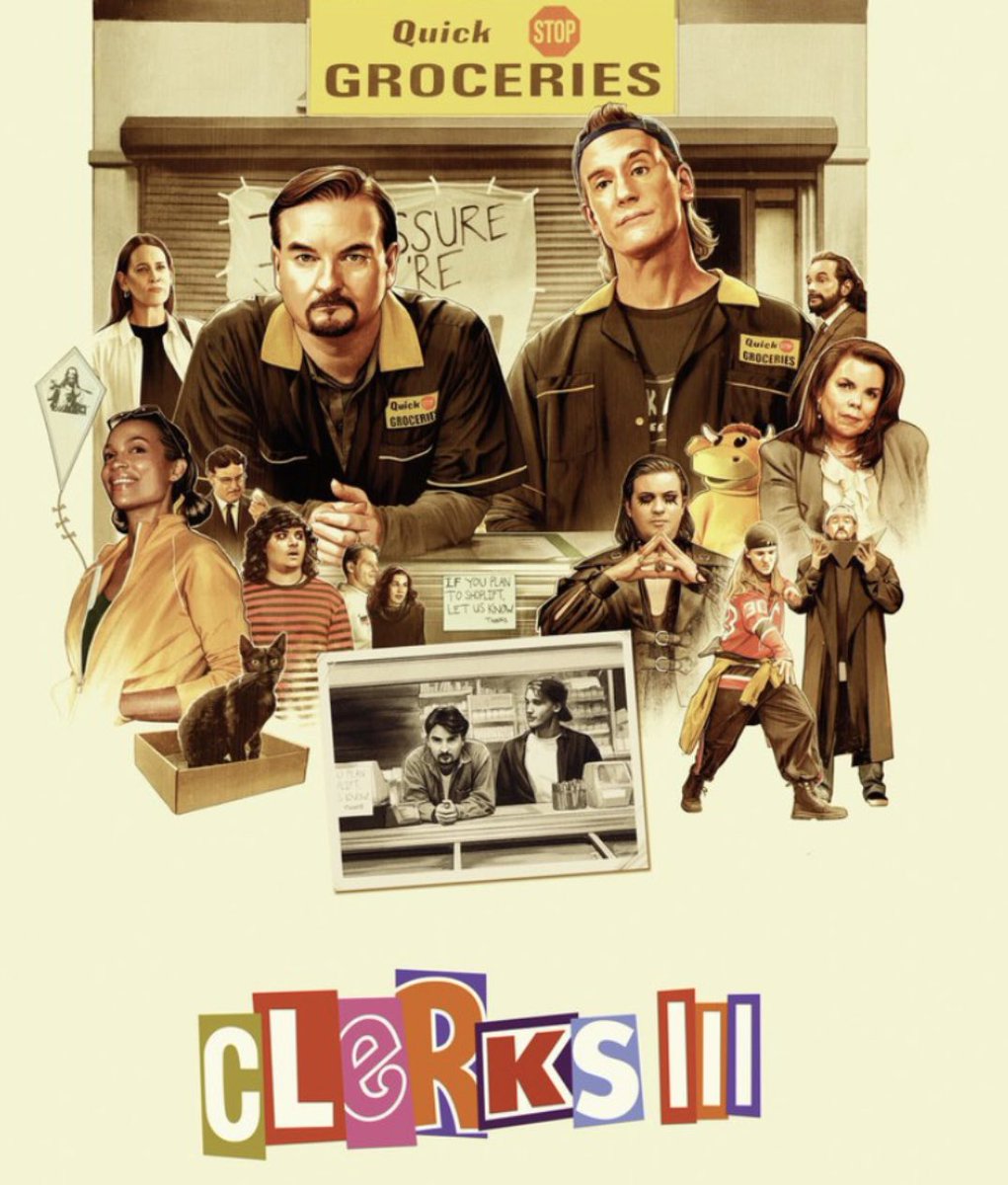 #ClerksIII Felt like an old band you used to dig playing their farewell tour. Maybe they can’t play their instruments as well as they used to, but they played with heart #MovieReviews #QuickStop #Inconvenience #ShadowframeReviews