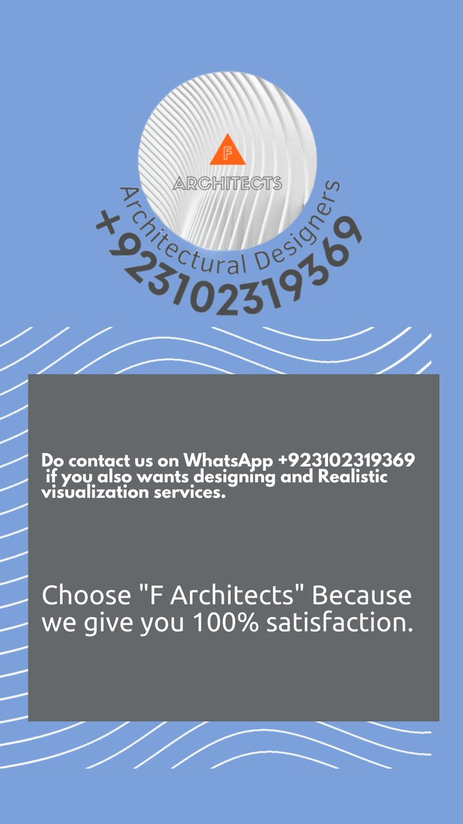 F_Architectss's tweet image. " 10 Marla 3d  Beautiful House , 3d Front Elevation Design "
Project Scope =  3d Exterior visualization / 3d Elevation designing
Area = 10 Marla
WhatsApp +923102319369
Choose "F Architects" Because we give you 100% satisfaction