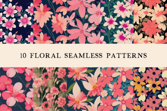 merrymakewell's tweet photo. Hi! Check out Floral Seamless Patterns on Creative Fabrica, I love it! What do you think: https://t.co/o9DW1TIR14 https://t.co/ZCH2iaSORS