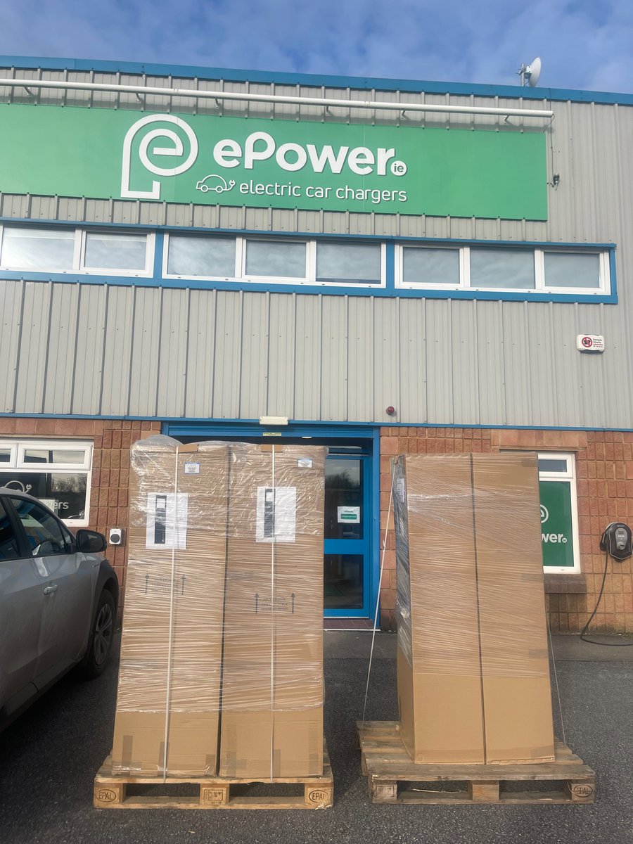 ePowerIreland's tweet image. Six Circontrol Dual Socket EV Chargers dispatched this afternoon. ✅

#circontrol #circontrolchargers #evchargers #commercialchargers #evcharginginfrastructure #evchargingstation #evchargingsolutions #cpos #ev #epower
