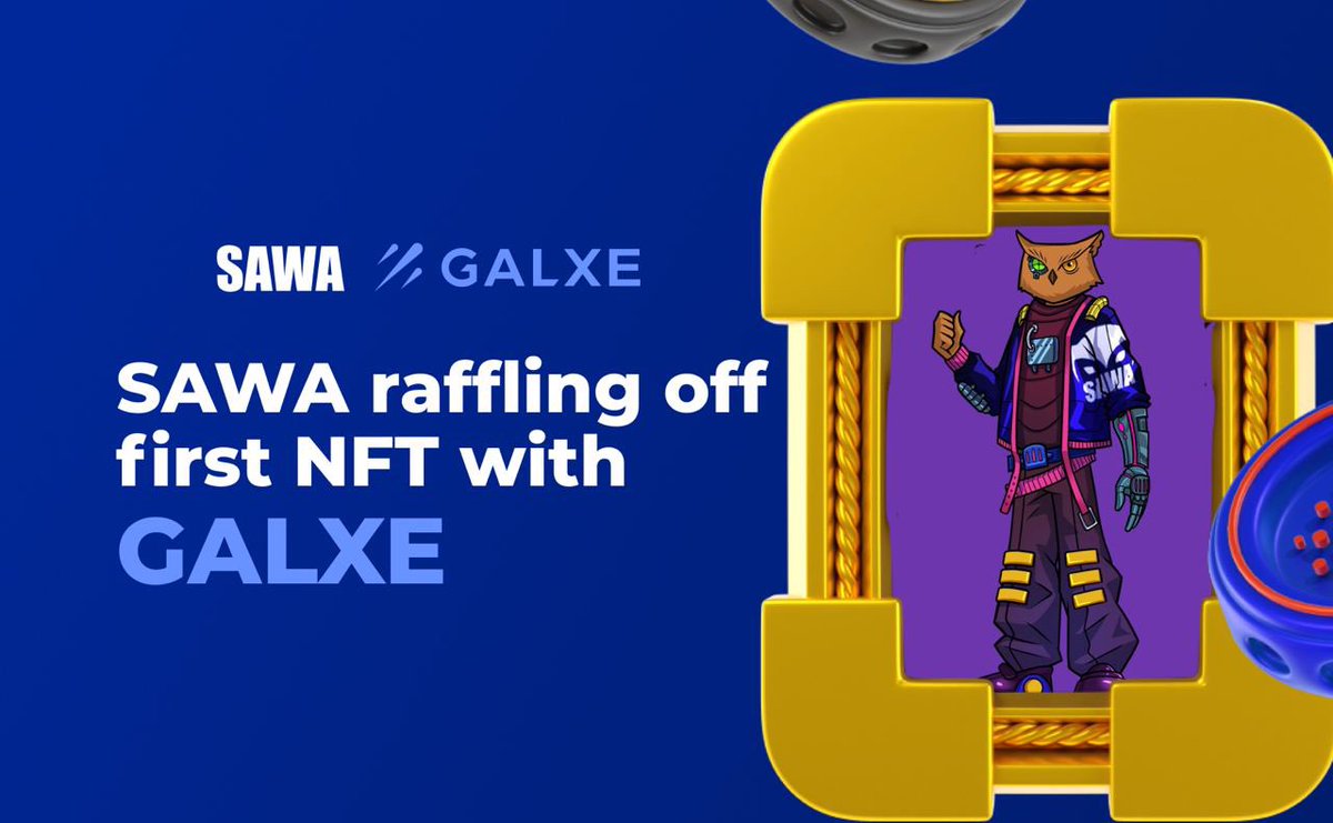 The competition finished with the drawing of the first NFT SAWA, NFT with a special mission!😊

 ✅ 94 winners
 ✅ 94 awards
 💚 Winners will receive an individual link on the Galxe platform, where you only need to comment on the post on Twitter to claim your prize!