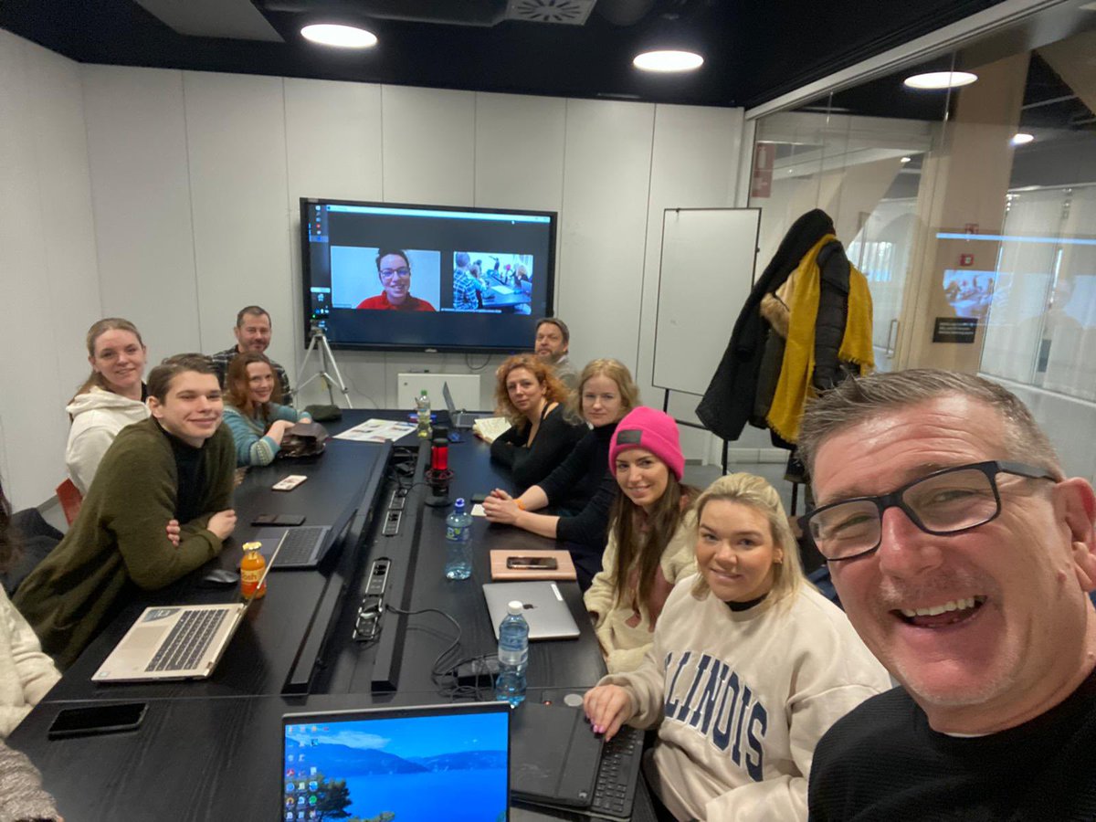 CodingDeptSTJ's tweet image. A very productive 2 days in Helsinki at our @EUErasmusPlus TPM discussing the next stages of our I-STEM project ✈️💻🎭🧬 @SCaherly @stjosephsrush