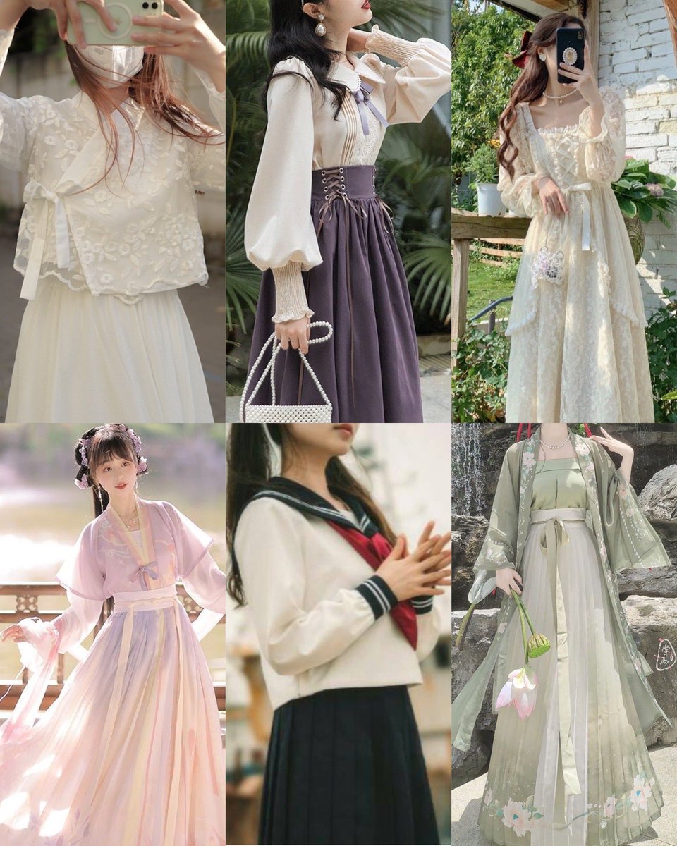 comgirlsss's tweet photo. Ide Outfit buat foto tahunan sekolah atau prewedding✨

— a thread https://t.co/bkd48DI9lx