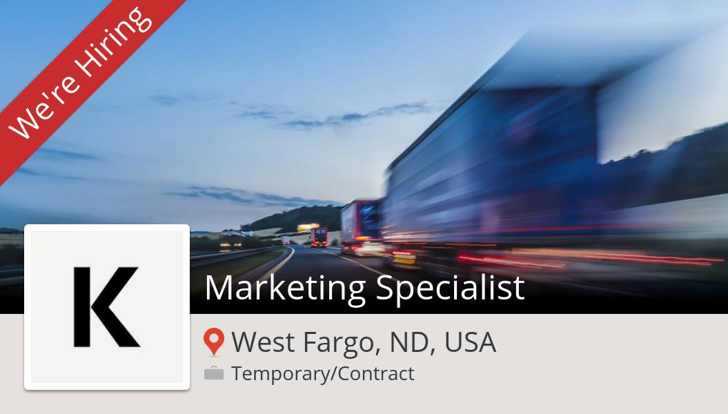 Check out this #job: #Marketing #Specialist at #KellyServices in #WestFargo workfor.us/kellyservices/…