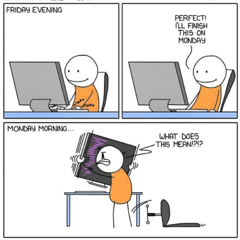 progmemes's tweet image. #javascript #typescript #react #reactnative #vuejs #webdevelopment #webdeveloper #angular #webdesigner #html #programming #css #code #beginner #js #jquery #php #nodejs #rubyonrails #FrontEnd #android #laravel #java #postgresql #software #python #SoftwareDeveloper #100DaysOfCode