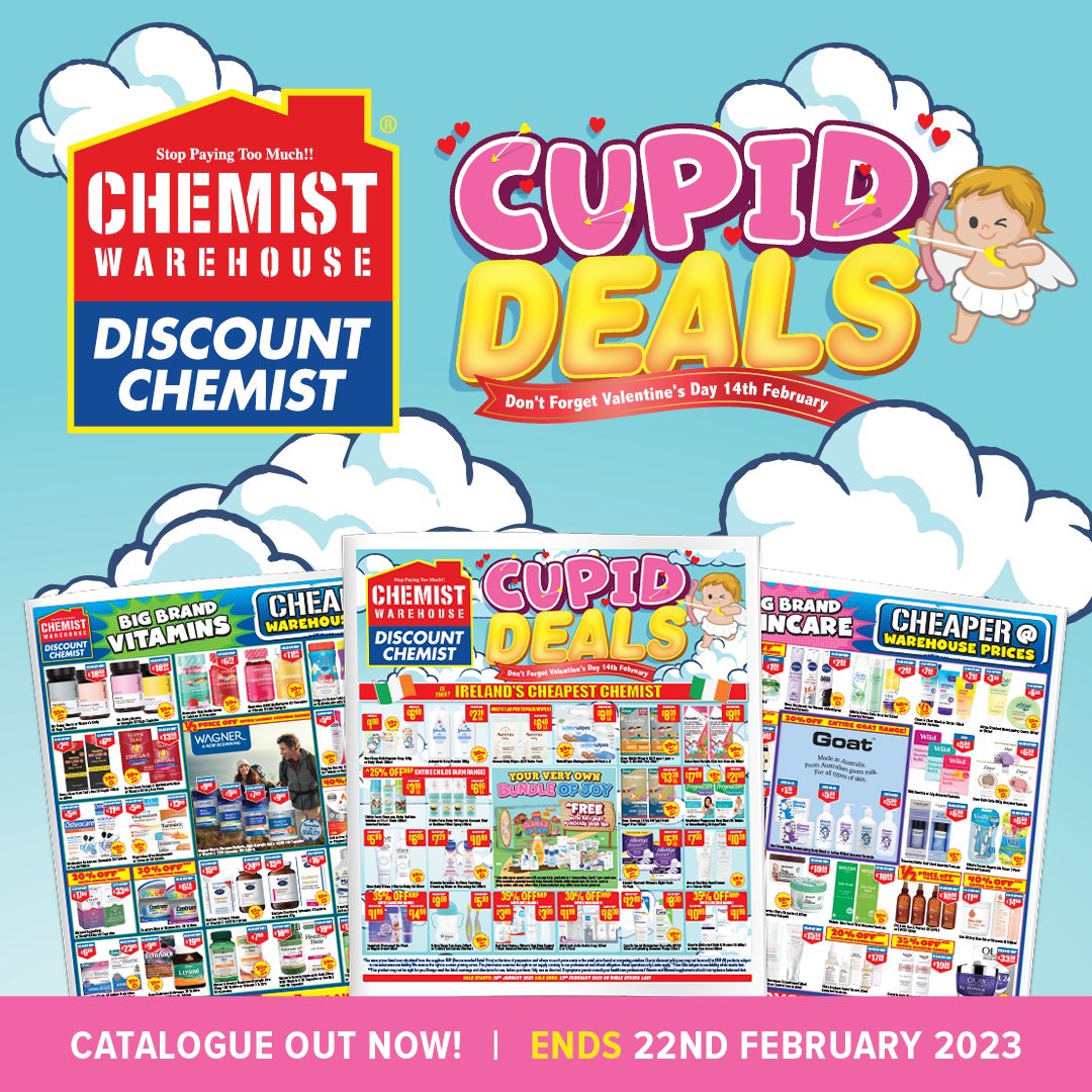 ChemistIreland's tweet photo. We have some amazing Baby offers on this months catalogue! Check out our Catalogue on our website or pick one up in store! #chemistwarehouse #februarycatalogue #bundleofjoycw https://t.co/X6UZwH9BIx