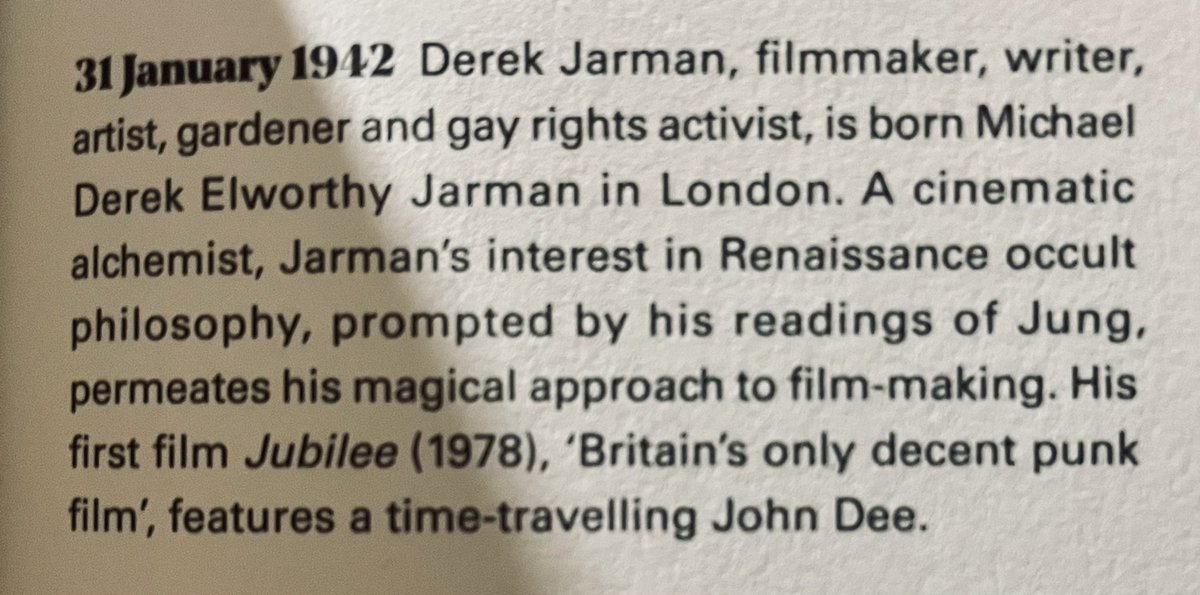 #derekjarman @IgnotaBooks