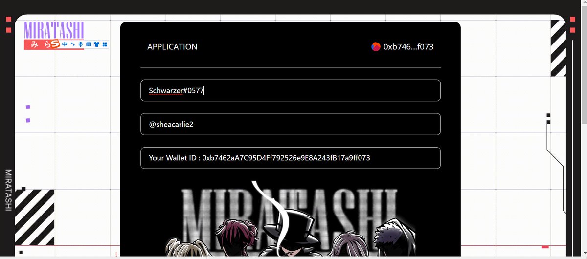 Why you want Miratashi Whitelist? #Miratashi #OVHAWN69 #Miratashi #OVHAWN69Good projects have a bright futureHmm