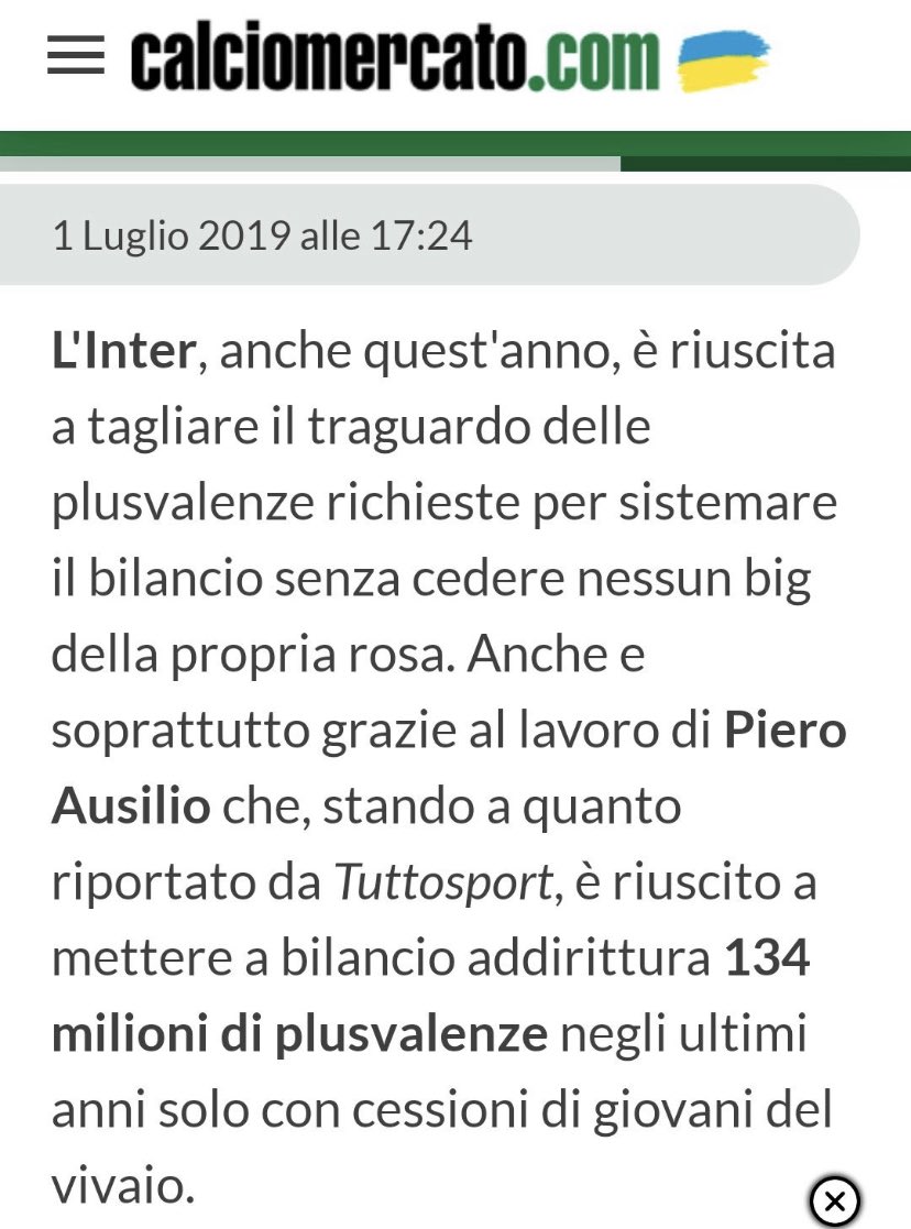 Qualche anno fa’ i soliti noti venivano osannati perché aggiustavano i bilanci vendendo ragazzini a botte di 10/20 milioni l’uno … <a href="/FIGC/">FIGC</a> #Mafia #FigcOut #camorristi #DisdettaSkydazn #DisdetteDaznSky #disdettatimvision #disdettaMediasetInfinity