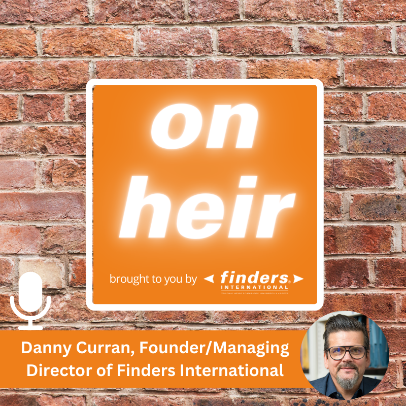 findersprobate's tweet photo. [ICYMI] 🎙 'On Heir' Podcast, hosted by Dave Lockwood 👉🏽 https://t.co/7oTXlUdPCY… 

First guest 🎙 Our very own Finders MD, Danny Curran @theheirhunter - Grab a cuppa and tune in! 

#FindersInternational #HeirHunters #ProbateResearch #OnHeir https://t.co/SEH0a4bq9A