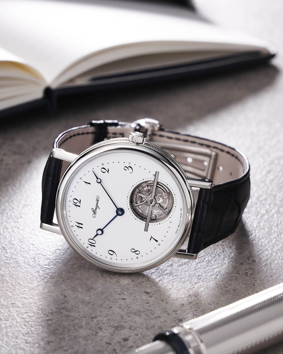 MontresBreguet's tweet image. In the 1980s, Breguet embarked on a new venture with its Tourbillon, including in its catalogue a wristwatch equipped with the famous invention – a technical tour de force which is now available in a wide variety of models.

More about the Tourbillon: ms.spr.ly/6015eANzh