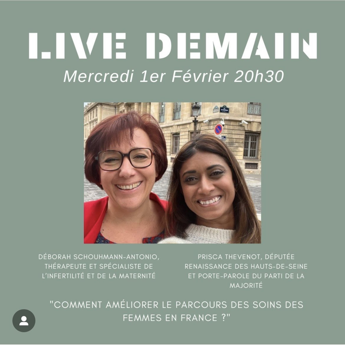 Rdv le 01/02 sur Instagram @lunapodcast a 20h30 avec la Députée @prisca_thevenot ! Nous parlerons de notre travail autour de la #santedesfemmes !améliorer, dépister et mieux accompagner. #infertilité #fertilité #ménopause #puberté #pma #pmapourtoutes #cancer #maternite #ivg