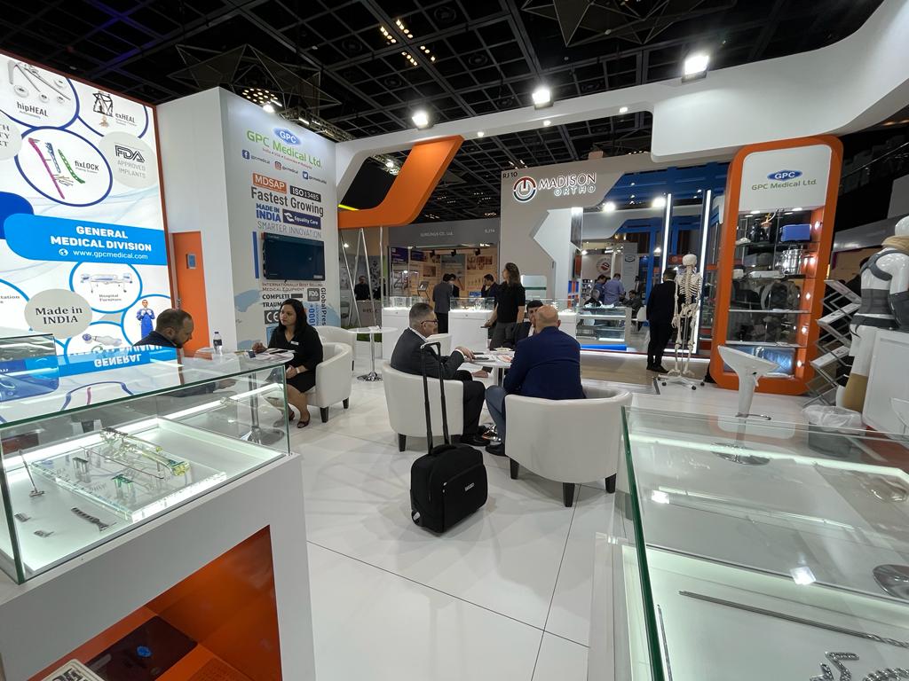 gpcmedicalltd's tweet photo. Experience a new level of healthcare with our state-of-the-art medical equipment at #ArabHealth2023! Join us at Stand RH10 for an enlightening conversation.
#arabhealth #healthcare #gpcmedical #Medical #UAE #Dubai #medicaldevices #Orthopedics https://t.co/fwp29O1heW