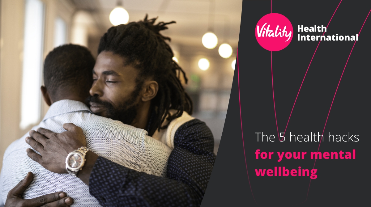Your mental health matters 🧘 Here are some activities you can apply to soothe and re-energise yourself: discv.co/healthhacks. 

#VitalityHealthInternational #20twentyme #MentalHealthAwareness