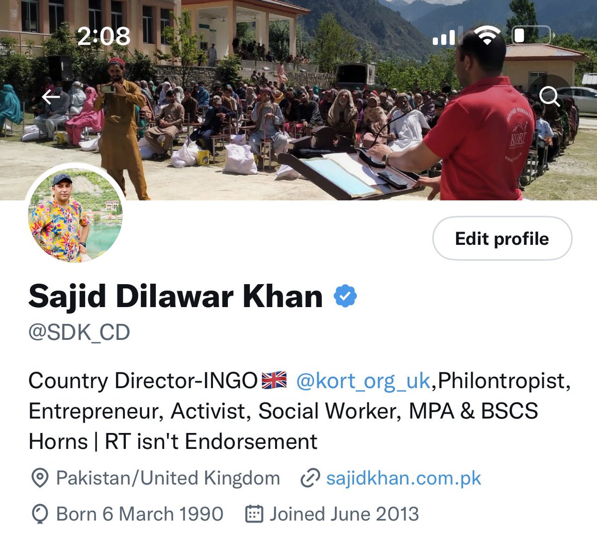 Shukar Alhamdulliha..! Finally Twitter Verified ❤️ #verified #Twitter婚活 #Blue @verified